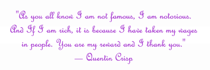 CRISPERANTO.ORG: All Things Quentin Crisp! The Quentin Crisp Archives A